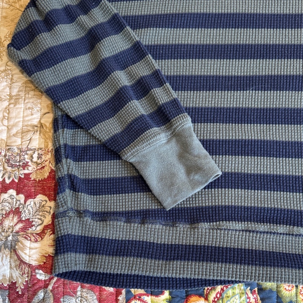 Aerie Striped Waffle Knit Top - Picture 10 of 12
